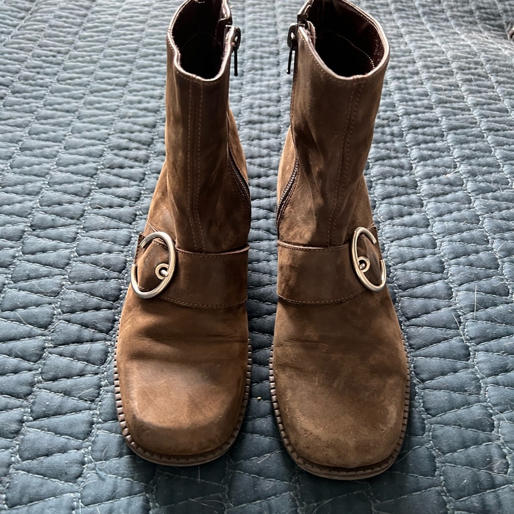 Enzo Angiolini Leather Boots